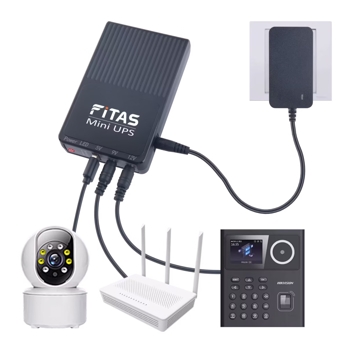 FiTAS TM55 10400mAh Mini UPS - Image 4